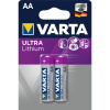 Бат.  Varta  Litium/Ultra litium AA бл.2